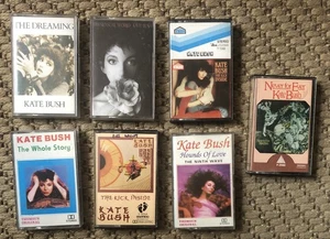Kate Bush 7 Cassette Tape Album Bundle - Hounds of Love, Sensual World, Dreaming - Picture 1 of 16