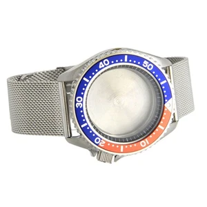 BlueOrange 42mm Metal Watch Strap Belt Bezel Watch Case Set For NH35/36 Movement - Picture 1 of 7
