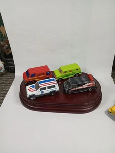 Vintage 1970/80s Diecast toy cars set of 4 - Picture 1 of 14