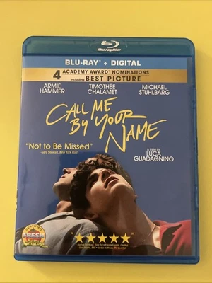 Call Me by Your Name (Blu-ray, 2017), Like New No Digital Code Foto 1 de 4