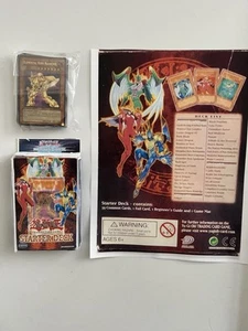 2006 Yugioh GX Elemental Hero Starter Deck - 1st edition English complete - Picture 1 of 18