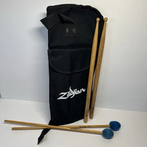 Zildjian Drumstick Tasche mit 2 Paar innovativen Percussion Snare Sticks Schlägel - Bild 1 von 22