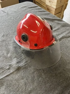 PACIFIC Fire & Rescue Service heavy Recovery Made With KEVLAR Helmet - RED - Picture 1 of 6