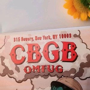 CBGB & OMFUG legendary punk rock Canvas bathroom poster 16" X 24" Bowery NYC - Picture 1 of 4