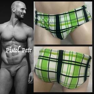 Pistol Pete Pouch Swimsuit 34-40" waist Nylon / spandex Gently worn No size tags - Picture 1 of 7