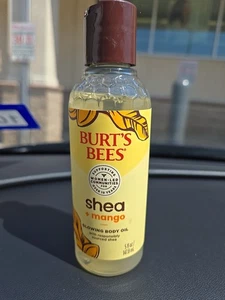 Burt's Bees - Shea & Mango Glowing Body Oil 5 fl oz Fresh New Sealed Bottle 🐝🐝 - Picture 1 of 4