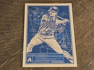 Inserto plano Topps Corbin Carroll Superstar 2024 casi nuevo - Imagen 1 de 3