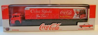 1957 '57 FORD C-600 1957 FAIRLANE 500 COKE COCA-COLA HAULER SEMI M2 MACHINES - Image 1 of 3