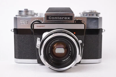 Appareil photo Zeiss, Contarex Super chromé, Planar 50mm f/2 #G34629, à réviser - Photo 1/4