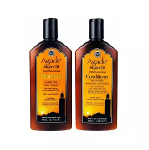 Agadir Argan Oil Daily Moisturizing Hair Shampoo 366ml & Conditioner 366ml - Picture 1 of 3