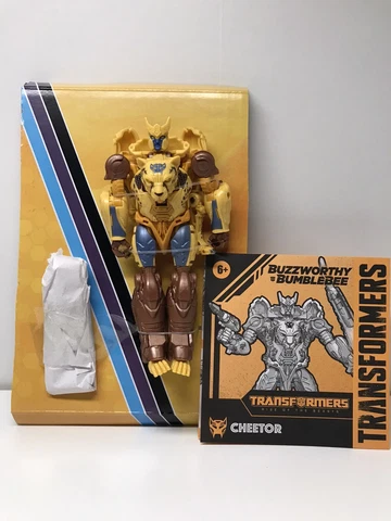 Transformers Rise of the Beasts Jungle Mission Cheetor New In Hand Ship Loose Cover