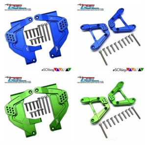 GPM Alu. Alloy Front + Rear Shock Tower Bracket for AXIAL 1/6 SCX6 JEEP JLU RC - Picture 1 of 20