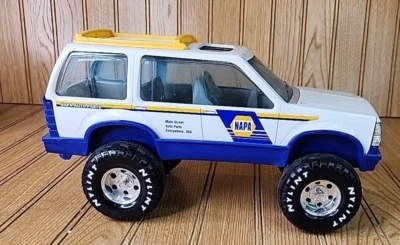 Vintage Nylint pressed steel NAPA Auto Parts Stores, SUV 11 Inches Long - Image 1 of 4