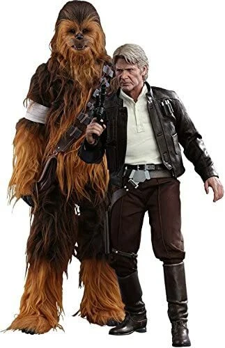 Conjunto de bonecos Star Wars Episode VII O Despertar da Força Han Solo & Chewbacca 1/6 - Imagem 1 de 1