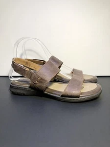 b.o.c. Born Concept Women’s Brown Leather Slingback Sandals / Size 8M - Picture 1 of 9