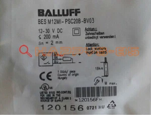 1PC NEW Balluff Proximity Switch BES M12MI-PSC20B-BV03