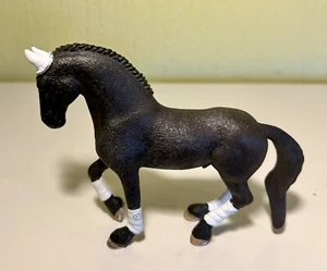 Schleich Horse BLACK FRIESIAN STALLION Riding Tournament 42457 Figure 2018 - Picture 1 of 10