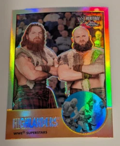 2007 Topps Heritage II Chrome WWE Refractors #5 Highlanders - Bild 1 von 2