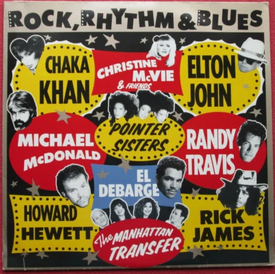Rock, Rhythm & Blues LP Vinyl 1989 Elton John / Rick James / Chaka Khan uvm NM! - Bild 1 von 2