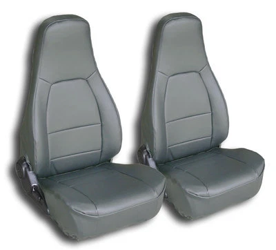 para MAZDA MIATA 1990-1997 IGGEE A MEDIDA 2 FUNDAS DE ASIENTO DELANTERAS CARBÓN Foto 1 de 4