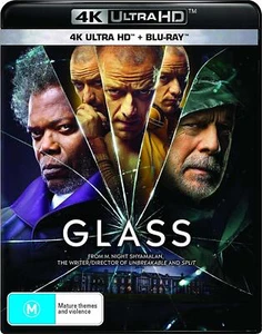 Glass (4K UHD + Blu-Ray) Brand New & Sealed - Region B - Picture 1 of 1