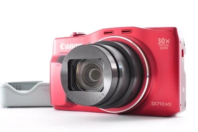 Canon PowerShot SX710 HS Red Excellent+5 Compact Digital Camera 20.3MP Y1281 - Image 1 of 4