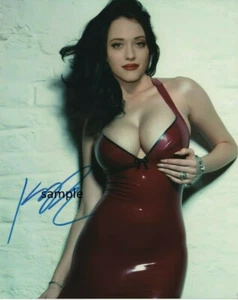 KAT DENNINGS #2 REPRINT 8X10 AUTOGRAPHED SIGNED PHOTO CHRISTMAS MAN CAVE GIFT - Picture 1 of 1