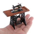 1/12 Scale Miniature Sewing Machine Sets Dollhouse Vintage Furniture Accessories