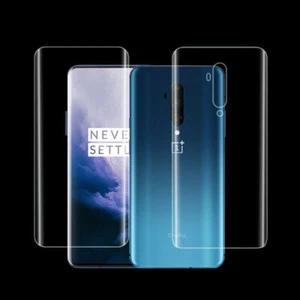 Front Back Full Cover Soft Film For Oneplus 7T Pro 6 5T 3T Screen Protector Lot - Picture 1 of 8