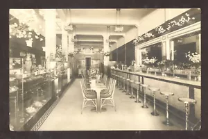 RPPC SAN DIEGO CALIFORNIA BARBOUR PASTICCERIA CO INTERNO VERA FOTO CARTOLINA - Foto 1 di 1