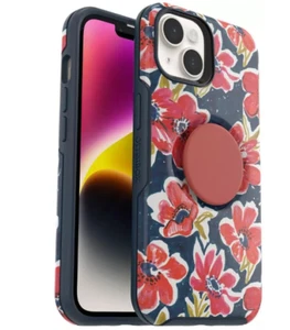 OtterBox  Otter + Pop Symmetry Series Case For Apple iPhone 14 Plus- Flowerrama - Foto 1 di 5