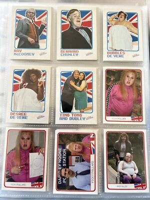 Little Britain TV Series  Test Trading Card Set Scarce Complete Nr Mint Topps Uk - Image 1 of 4