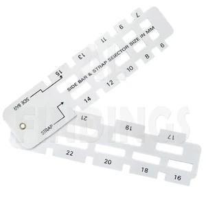 Spring Bar Gauge & Plastic Watch Band Strap Measuring Watchmaker Sizing Tool - Picture 1 of 4