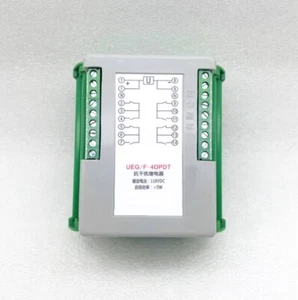 Relé intermedio tipo pista UEG/F-2DPDT UEG/F-4DPDT UEG/F-8DPDT nuevo 1 pieza - Imagen 1 de 7