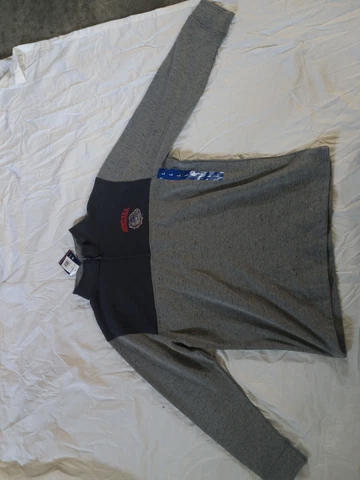Gonzaga Bulldogs Champion NCAA Men 1/4 Zip Pullover Jacket Size Large L New NWT Cover