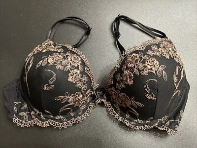 Sujetador con aros Ambrielle Extreme push-up para mujer floral talla 36C Foto 1 de 4