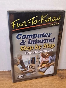Fun-To-Know - Computer & Internet Step by Step For Beginners - DVD - NEW Sealed - Picture 1 of 4
