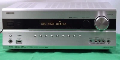 Onkyo TX-SR607 HDMI 7.1 AV-Receiver mit Fernbedienung (949) - Bild 1 von 4