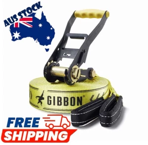 Slack Line GIBBON Brand New 5cm Wide 15m Long Stock in Sydney - Picture 1 of 9