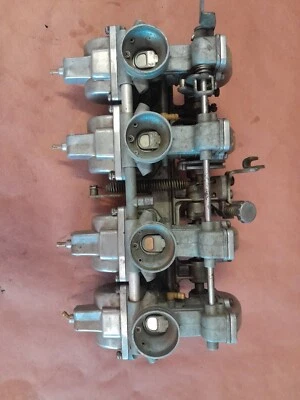 NICE 1980 1981 Kawasaki KZ550 KZ550LTD teikei carb Carburetors WITH CARB FLAPS - Image 1 of 4