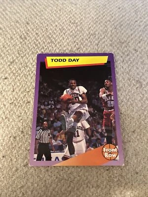 1992 Front Row Dream Picks - Todd Day #75 Arkansas Razorbacks - B1b - Image 1 of 2