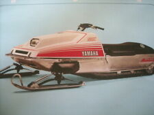 1977 Vintage YAMAHA 440 SRX Snowmobile Brochure