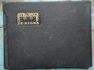 Strong's Book of Designs 1910 Detroit School of Lettering / Commercial Art - Imagen 1 de 19