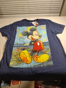 MICKEY MOUSE Official Disney Blue Disneyland T-Shirt Size Small, Z01 - Picture 1 of 12