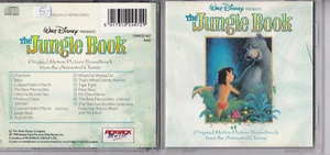 Walt Disney Presents The Jungle Book - CD Soundtrack OST Pickwick Music - Picture 1 of 1