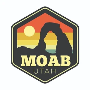Moab Utah Sticker Park Decal - Picture 1 of 2