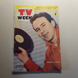 TV Week Brisbane December 29 1960 -January 4 1961 Johnny O'Keefe - Picture 1 of 1