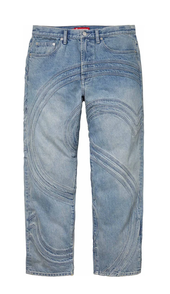 Supreme Denim Regular Jeans for Men for sale | eBay