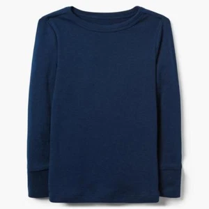 NWT Gymboree Navy Blue Ribbed Tee Basic T Shirt Top Girls  7/8,10/12,14 - Picture 1 of 1