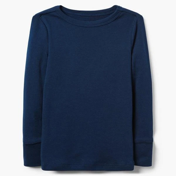 NWT Gymboree Navy Blue Ribbed Tee Basic T Shirt Top Girls  7/8,10/12,14 - Image 1 of 1